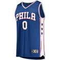 thumbnail image 2 of Men's Fanatics Tyrese Maxey Royal Philadelphia 76ers Fast Break Replica Jersey - Icon Edition, 2 of 3