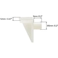 thumbnail image 2 of Plastic Shelf Support Pegs 20pcs 5mm Cabinet Shelf Clips Shelf Bracket Holder Peg for Kitchen Furniture Book Shelves Supplies, 2 of 6