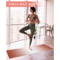 thumbnail image 2 of Red Ombre Yoga Towel for Hot Yoga Non Slip, Modern Gradient Abstract Art Yoga Mat Towel Absorbent Yoga Sweat Towels Microfiber Hot Yoga Blanket for Bikram Pilates 26"x74", 2 of 7