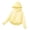Z26 Yellow, variant on Mifsaly Kids Sun Protection Jackets Girls Boys Quick Dry Long Sleeve Zip Up Hoodie Lightweight Athletic Performance Outerwear Tops with Face Cover and Thumb Holes
