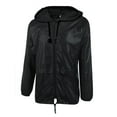 thumbnail image 3 of COOFANDY Mens Rain Jacket Packable Rain Jacket Lightweight Waterproof Raincoat with Hood Outdoor Rain Gear Travel Hiking Cycling, 3 of 13