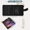 thumbnail image 3 of Small Wallet For Women Bifold Leather Pocket Coin Credit Card Holder With RFID Blocking Feline Silhouette, 3 of 6
