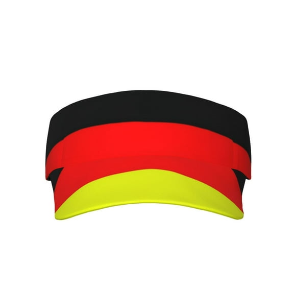 German Flag Germany Sports Sun Visor Hats Adjustable Sun Visor Caps For Women And Men