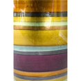 thumbnail image 1 of Heather Ann Creations W1039-B75 Stripes 21 in. Ceramic Vase - Multi-Color, 1 of 1