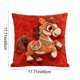 thumbnail image 3 of Uuiauoio Chinese Happy Lunar New Year Spring Festival Throw Pillow Cover, 18 x 18 Inch Year of The Horse Holiday Cushion Case Decoration for Sofa Couch Home Decor, 3 of 7