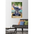 thumbnail image 2 of Disney Lilo & Stitch (2025) - Beach Pose One Sheet Wall Poster with Magnetic Frame, 22.375" x 34", 2 of 5