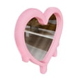 thumbnail image 3 of Espejo Decorativo de Pared en Forma de Corazón Rosa, 3 of 4