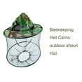 thumbnail image 6 of Mosquito Net for Head Mesh Netting Mosquito Net Sun Hat Bucket Face Protection Bee Keeper Hats UV Protective Bug Net Mask for Women Men Outdoor Fishing Hiking Gardening Safari Neck Cover, 6 of 9