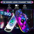 thumbnail image 3 of Wireless Joypad Controller for Switch Controller (L/R),Game Controllers Replacement with RGB Lighting,Support Vibration/Motion Control/Wake-up, 3 of 7