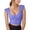 Purple, variant on Cute Summer Tops for Women Ribbed Knit Casual Top Womens Longline Sports Bra Padded Yoga Workout Top Strappy Crop Tops Fitness Gym Tank Camisole Shirts Women’S Crew Neck Blouses M