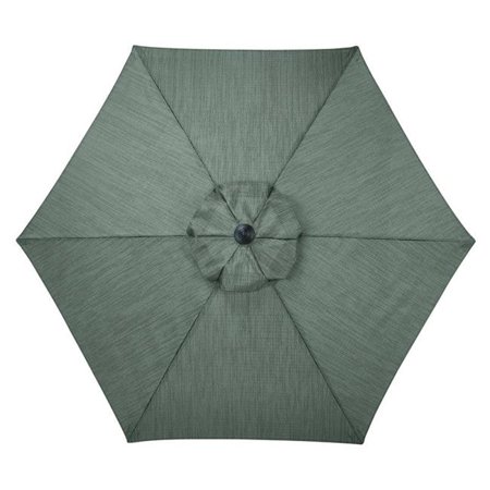 Living Accents 8797797 9 Ft Tiltable Brookstone Patio Umbrella 44 Gray Walmart Canada