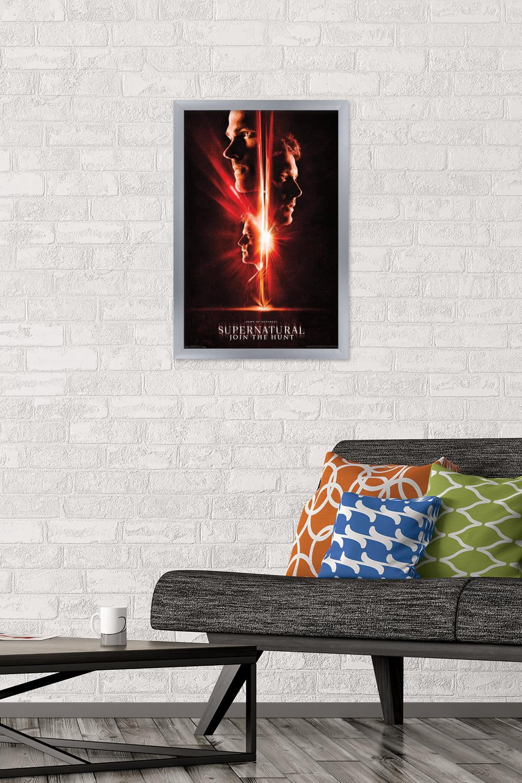 Supernatural - Season 13 Wall Poster, 14.725" x 22.375", Framed