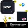 thumbnail image 3 of Fortnite Battle Royale Birthday Party Supplies Bundle  Fortnite Plates  Fortnite Napkins  Fortnite Tableware Cake for 16, 3 of 4