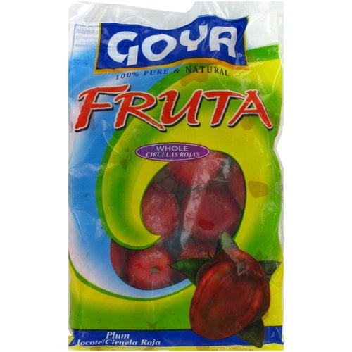 Goya Fruta Whole Plums, 14 oz