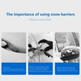 thumbnail image 4 of EARKITY Car Windshield Snow Cover, Universal Fit Car Windshield Cover for Ice Snow, Heavy Duty Ultra Thick Protective Windscreen Cover, Front Window Automotive Covers for Car SUV Trucks, 4 of 5