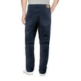 thumbnail image 2 of Men's Slim Fit Casual Straight Leg Zip Fly Jeans Cotton Blend Denim Pants (Navy, 34W x 30L), 2 of 3