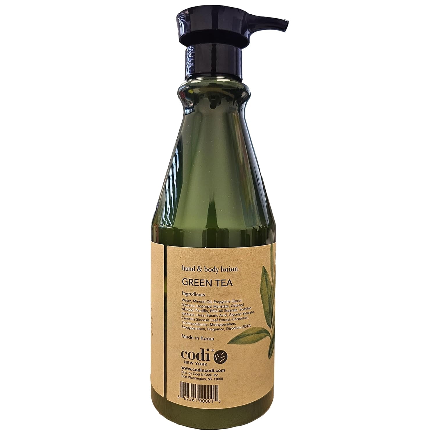 Codi Green Tea Hand & Body Lotion 25 fl oz (Pack of 2)