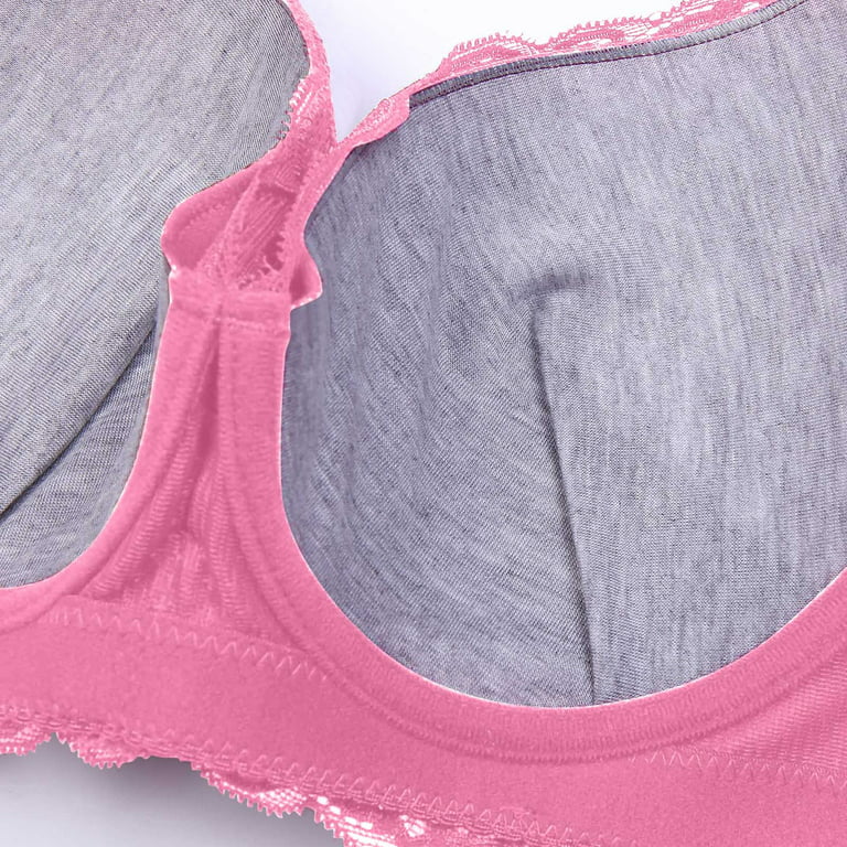Buy Eve's Beauty Women Pink 44C Full Coverage Cotton Bra (44C