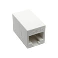 thumbnail image 1 of Eaton Tripp Lite Series Cat6 Straight-Through Modular Compact In-Line Coupler (RJ45 F/F), White, TAA - Network coupler - TAA Compliant - RJ-45 (F) to RJ-45 (F) - shielded - CAT 6 - white, 1 of 2