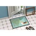 thumbnail image 4 of Carolines Treasures BB7609JMAT Welcome Friends Pembroke Welsh Corgi Tricolor Doormat 24x36 36"L x 24"W multicolor, 4 of 4