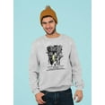 thumbnail image 2 of Pooh Bear And Owl Sweatshirt Men -Smartprints Designs, Male XX-Large, 2 of 4