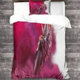 thumbnail image 2 of YingD Dirt Bike Microfiber Bedspread Set Vintage Motocross Queen Size 3-Piece, 2 of 5
