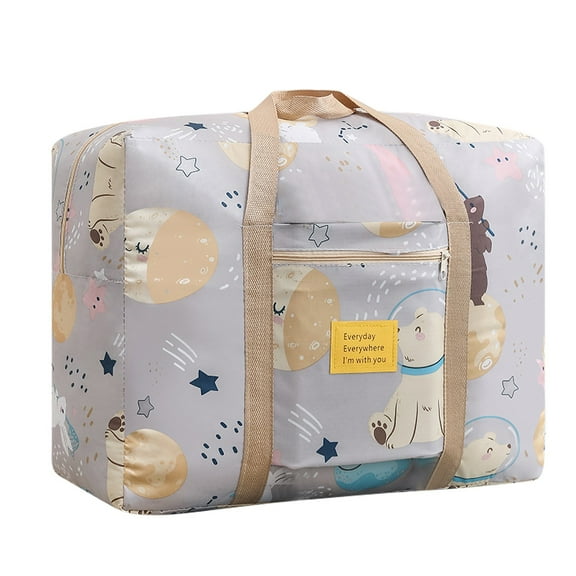 Medium-Size Thickened Quilt Storage Bag - Oversized Capacity Portable Clothing Moving Bags, Durable Fabric Storage Sacks for Quilts Clothes, Foldable Organizer Bags