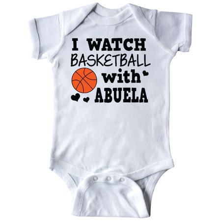 

Inktastic I Watch Basketball with Abuela Gift Baby Boy Bodysuit