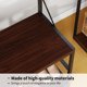 thumbnail image 2 of QinaQin Perchero recibidor 5 en 1 con banca y zapatera, repisa ajustable, tubo para colgar y 9 ganchos, ideal para entrada, recámara o mudroom, 2 of 8