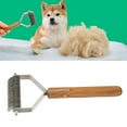 thumbnail image 4 of Dog Dematting Comb, Grooming Pet Undercoat Rake  For Cat For Puppy, 4 of 8