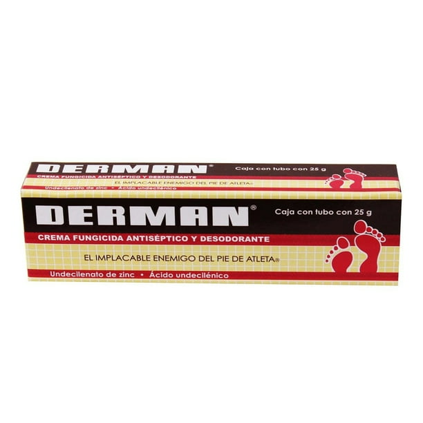 Derman Antifungal Cream. Athlete's Foot, Ringworm and Jock Itch