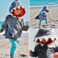 thumbnail image 4 of Honganda Baby Hooded Pullover Cute Shark Shape Long Sleeve Sweatshirt, 4 of 6