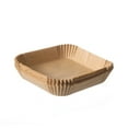 thumbnail image 1 of Doublures en Papier Parchemin Jetables pour Friteuse à Air Chaud Carré 6.3 Pouces pour 2-5QT, 1 of 5