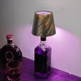 thumbnail image 3 of Lámpara LED para Botella Vino Mesa Modos RGB Recargables/3 Colores 2000mAh, 3 of 9