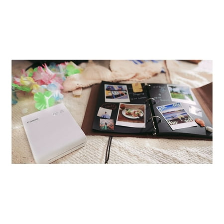 Canon - SELPHY Square QX10 Wireless Photo Printer - White