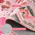 thumbnail image 3 of GUHNNHUIJ Living Room 6x9 Area Rugs Machine Washable Ultra-Thin Soft Non Slip Carpet Rug Vintage Boho Flower Stain Resistant Large Rug for Bedroom Dining Room Indoor Nursery Guest Room Ho, 3 of 9
