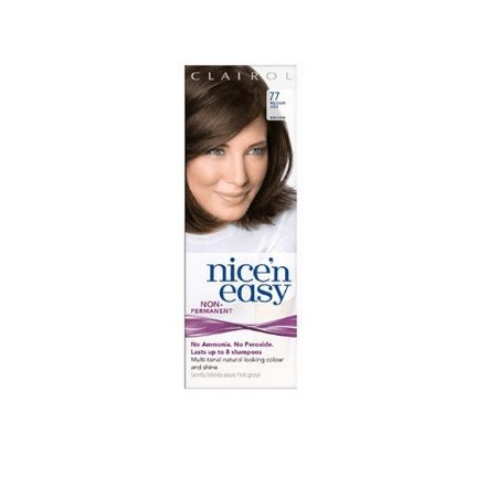 Clairol Nice N' Easy Hair Color #77, Medium Ash Brown Uk Loving Care + Facial Hair Remover (Best Hair Colour Remover Uk)