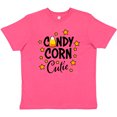 thumbnail image 3 of Inktastic Candy Corn Cutie with Stars Youth T-Shirt, 3 of 5