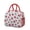 Red-57, variant on Lunch Bag Lunch Box for Women Reusable Insulated Lunch Bags,Water-Resistant Summer Abstract Seamless Pattern Cooler Lunch Tote Bag, Large Capacity for Work Travel Picnic