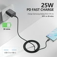thumbnail image 3 of 2 Pack 25w USB-C Super Fast Wall Charger+6FT Cable FOR Galaxy S24 S23 S22 S21 S20 Ultra, 3 of 6