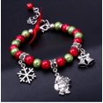 thumbnail image 1 of 2 pulseras de Papá Noel para decoración de Navidad, regalo artesanal. ShuxiuWang 8390605891472, 1 of 1