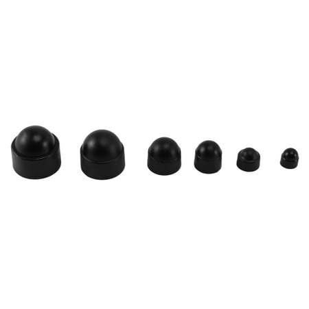 

290Pcs Hex Nut Cover Protective M4-M12 Bolt Cap Protection Caps Covers Exposed Hexagon Plastic