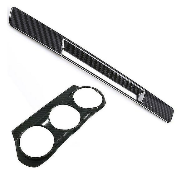 Carbon Fiber Air Condition Outlet Panel For Mazda Cx-3 Cx3 2015-18