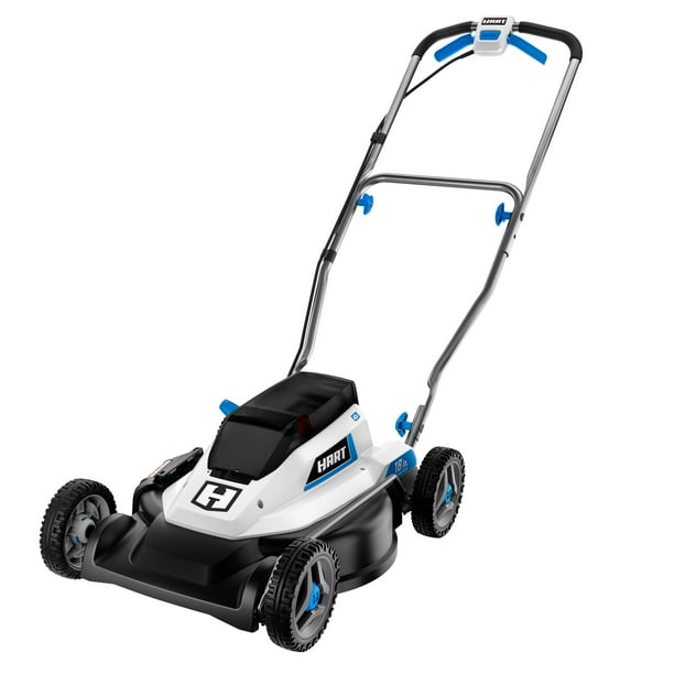 Restored Premium HART 40Volt Cordless 18inch Push Mower Kit, (1) 6Ah