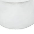 thumbnail image 3 of Hueber Lightweight Concrete Outdoor Side Table, Antique White, 3 of 6