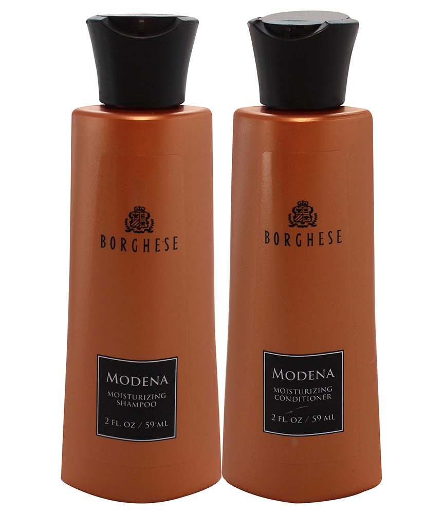 Modena Moisturizing Shampoo and Conditioner Set, Travel Size 2