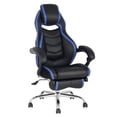thumbnail image 1 of TygerClaw Chaise de Bureau en Cuir Haut Dossier PU, 1 of 4