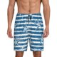 thumbnail image 1 of Fotbe Ocean on Striped Pantalones Cortos de Pijama para Hombre, Ropa de Dormir, Pantalones de Pijama Cortos para Hombre-Small, 1 of 6