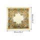 thumbnail image 3 of INSPIRAR CHIC Mujeres Pañuelo de Satén Cuadrado 35" Gran Pañuelo de Paisley Simétrico de Seda para el Cabello, Envoltura para Dormir, Bandanas 90x90cm Beige, 3 of 6