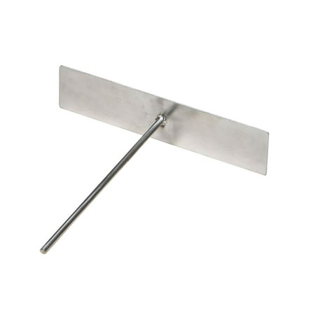 

Stainless Steel Pancake Rake Crepe Spreader Batter Spreading Tools Omelett Cooking Utensils (Large)